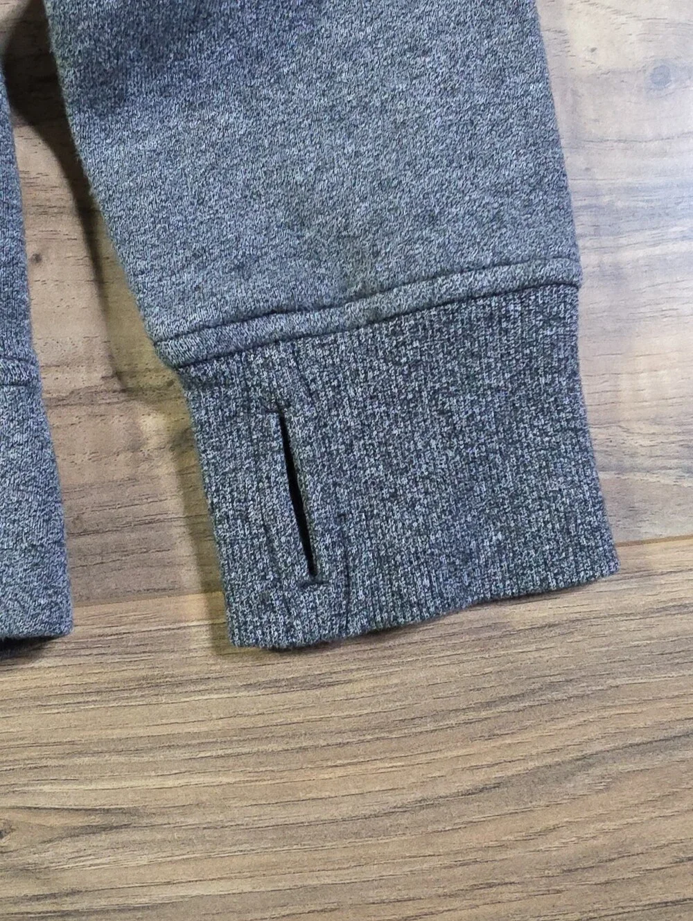 Lululemon Technical Pullover Hoodie Crossover Hood Gray Size 4 Athleisure